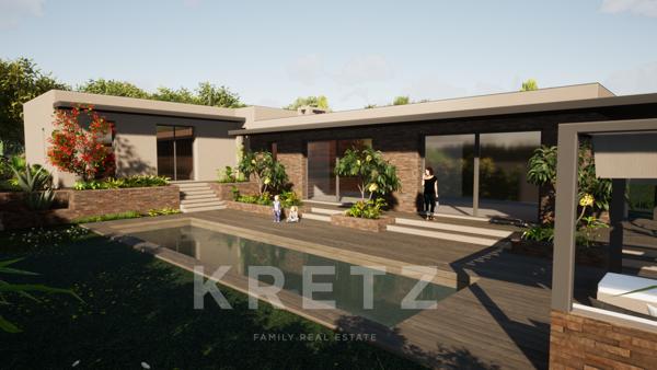 Villa d'architecte de plain pied