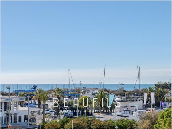 La Grande-Motte (34280) EXCLUSIVITÉ - LA GRANDE MOTTE - GRAND STUDIO VUE MER & PORT & PARKING PRIVÉ