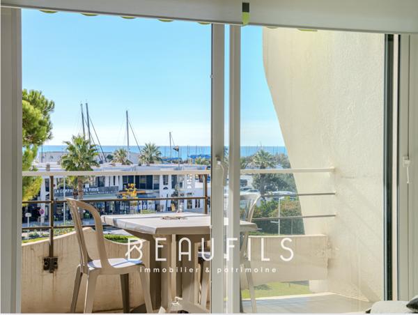 La Grande-Motte (34280) EXCLUSIVITÉ - LA GRANDE MOTTE - GRAND STUDIO VUE MER & PORT & PARKING PRIVÉ