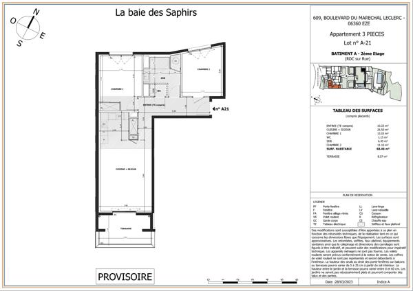 Appartement à vendre à Èze (06360) - Alpes-Maritimes