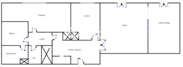 Appartement 4 pièces - 80 m²