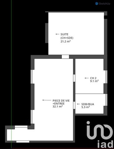 Appartement à vendre 3 pièces 66 m² Nogent-sur-Marne