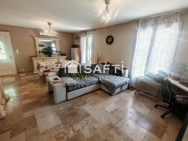VILLA T4 SH85M² SUR 1187M² AVEC PISCINE ET GARAGE