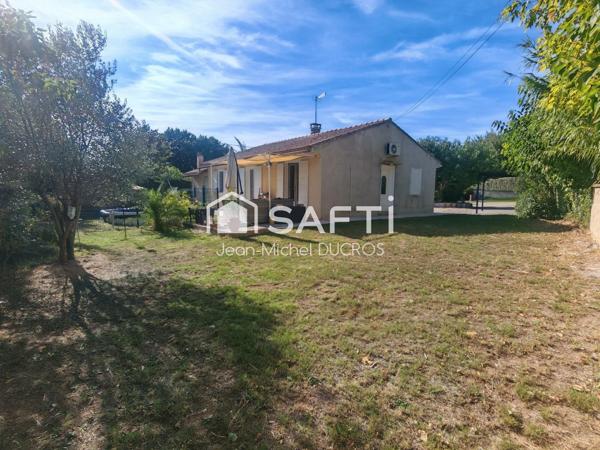 VILLA T4 SH85M² SUR 1187M² AVEC PISCINE ET GARAGE