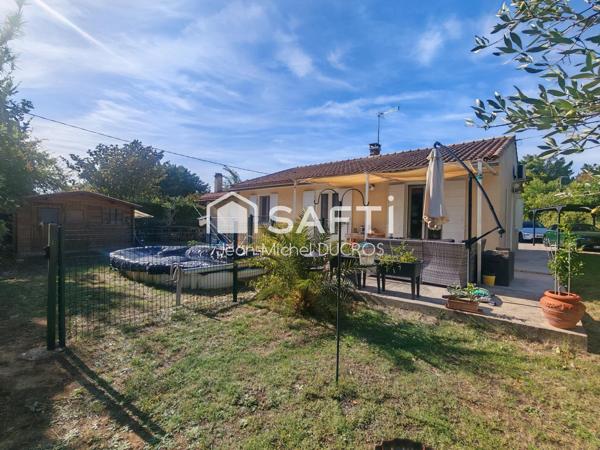 VILLA T4 SH85M² SUR 1187M² AVEC PISCINE ET GARAGE