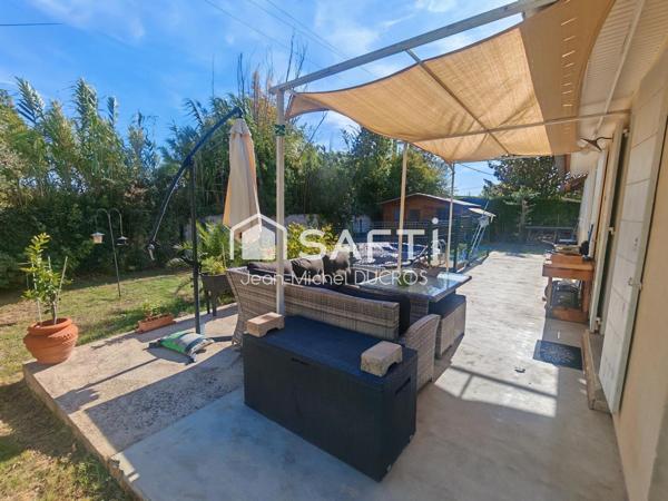 VILLA T4 SH85M² SUR 1187M² AVEC PISCINE ET GARAGE