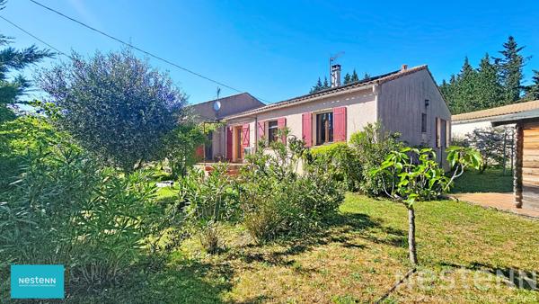 À vendre Maison de plain-pied T5 à Saint-Maximin-la-Sainte-Baume, cadre campagne privilégié