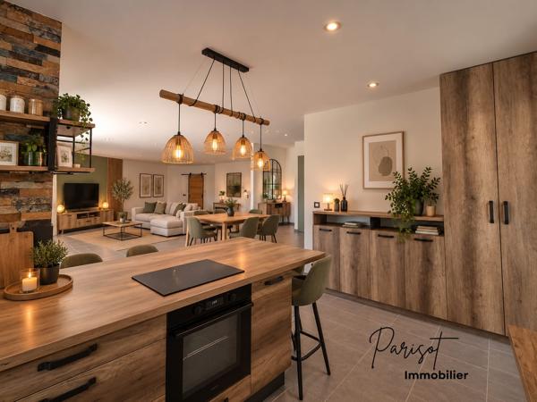 Naintré – Belle maison de 150 m² avec 4 chambres, garage, cave et terrain de 800 m² sans vis-à-vis