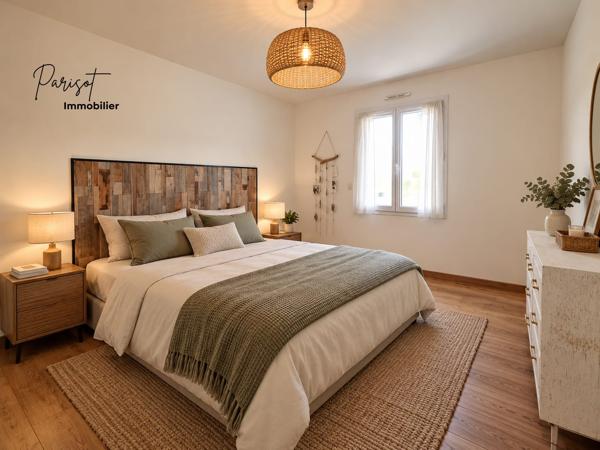 Naintré – Belle maison de 150 m² avec 4 chambres, garage, cave et terrain de 800 m² sans vis-à-vis