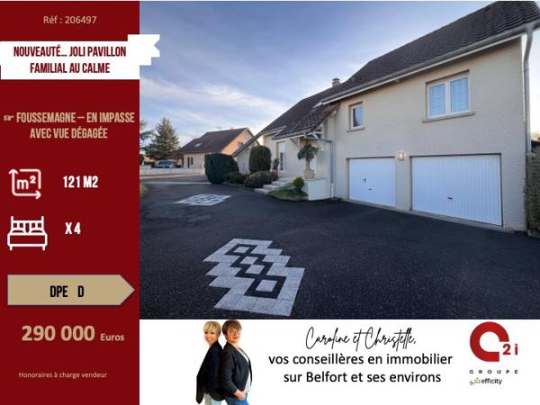 Maison 6 pièces - 121 m²