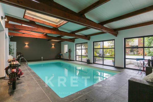 Maison de caractère rénovée avec piscine.