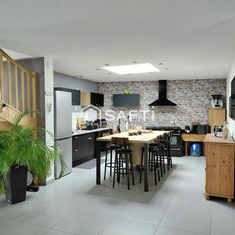 La Turballe – Maison contemporaine de 136 m² - pièce de vie +  60m²