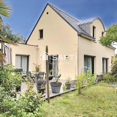 La Turballe – Maison contemporaine de 136 m² - pièce de vie +  60m²