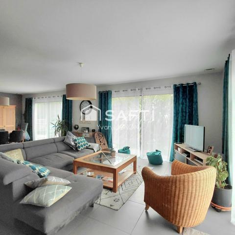 La Turballe – Maison contemporaine de 136 m² - pièce de vie +  60m²