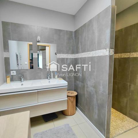 La Turballe – Maison contemporaine de 136 m² - pièce de vie +  60m²