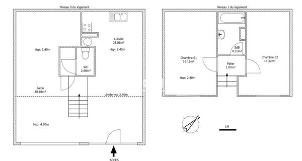 Location Appartement 3 pièces 95.78 m² - Lille 59000