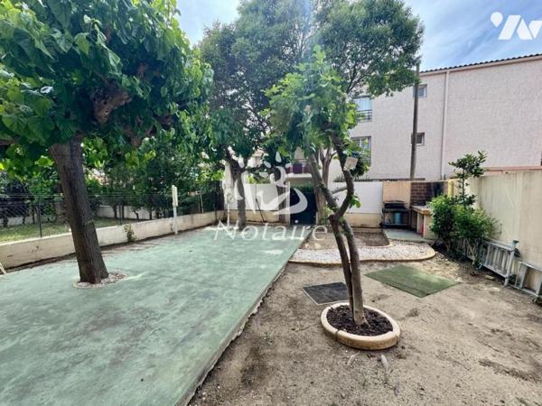 Perpignan Kennedy – Ensemble immobilier avec appartement T4, T2 loué, local indépendant et garage.