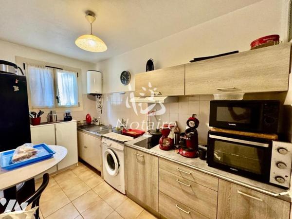 Perpignan Kennedy – Ensemble immobilier avec appartement T4, T2 loué, local indépendant et garage.