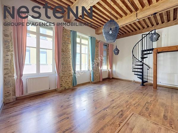 Canut - Loft - Rue du mail - Calme - Traversant - Plateau Croix-Rousse