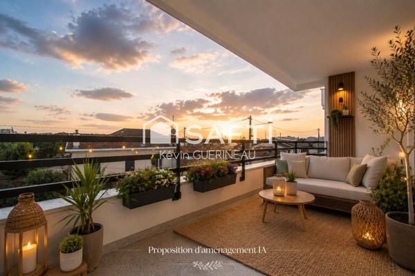 Grand Appartement T2 avec place de parking