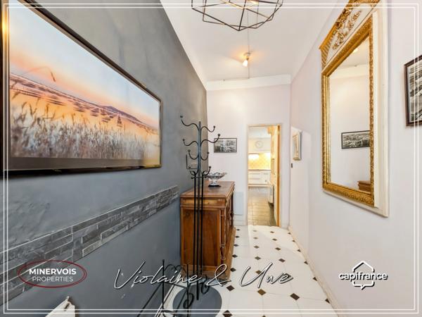 Villeneuve-lès-Béziers – Maison de charme rénovée avec terrasse, à 10 min des plages