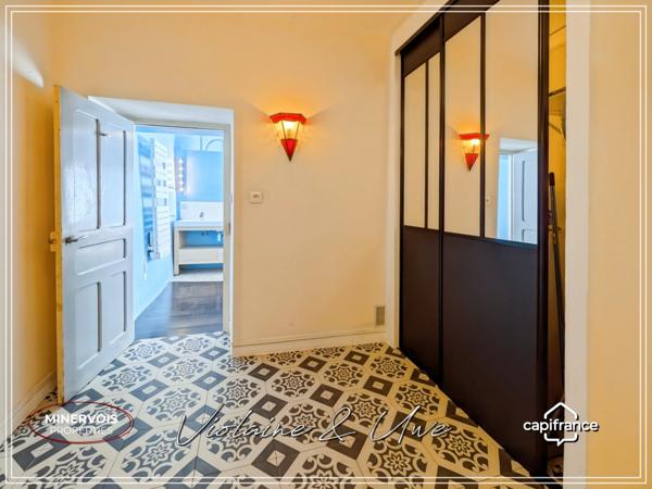 Villeneuve-lès-Béziers – Maison de charme rénovée avec terrasse, à 10 min des plages