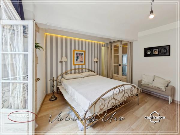 Villeneuve-lès-Béziers – Maison de charme rénovée avec terrasse, à 10 min des plages