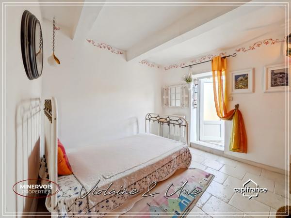 Villeneuve-lès-Béziers – Maison de charme rénovée avec terrasse, à 10 min des plages