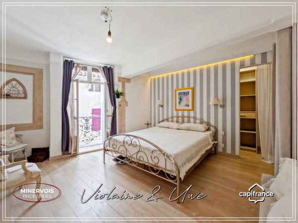 Villeneuve-lès-Béziers – Maison de charme rénovée avec terrasse, à 10 min des plages