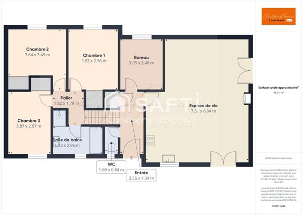 Pavillon familial tout confort à La Bazoge-Montpinçon