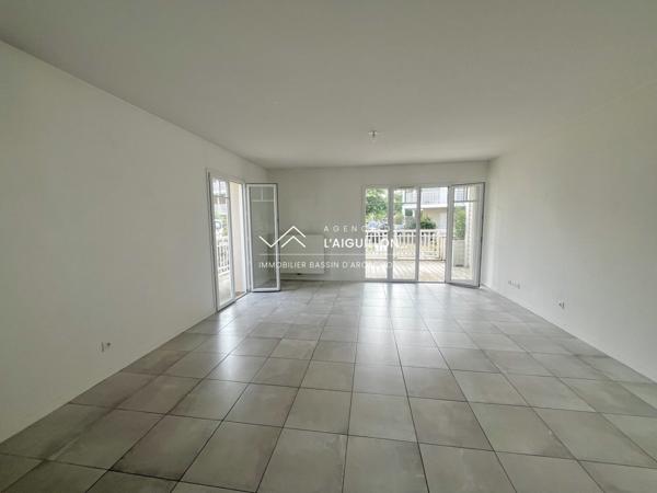 Appartement T3 avec terrasse de 40 m² les Portes du Pyla