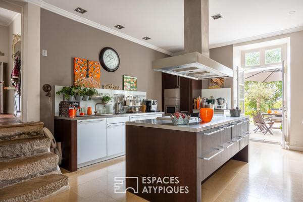 Prestigieuse maison de maître avec piscine, tennis et dépendances