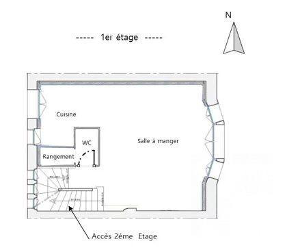 03200 VICHY -  MAISON DE VILLE 3 PIÈCES AVEC GARAGE AVEC PATIO