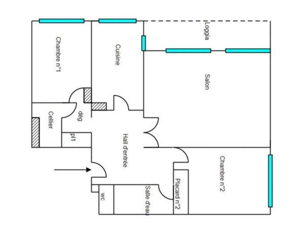 Appartement bourgeois - Étage élevé - Vue - Espace