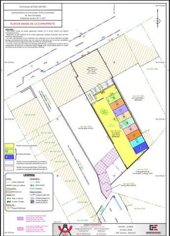 LOT N°10 STUDIO DE 1YPE 1 EN PLATEAU PROCHE CENTRE VILLE DE DAX
