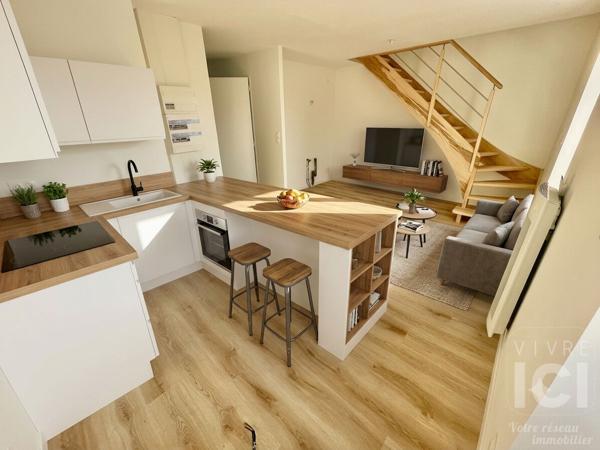 APPARTEMENT - T2 - DERNIER ETAGE - DUPLEX - 35M² - 47 M² AU SOL