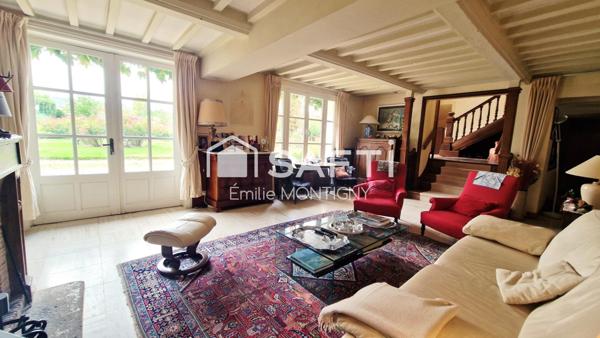 RARE - Propriété de caractère 284m2, terrain de 2661m2 entre Caen et mer