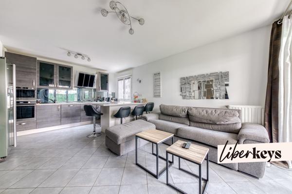 Appartement T3 de 61m² avec un jardin et terrasse - Garage en sous-sol - Au pied du métro A - Vaulx-en-Velin La Soie