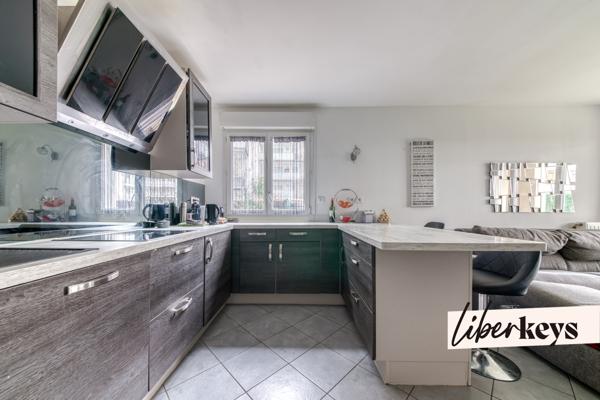 Appartement T3 de 61m² avec un jardin et terrasse - Garage en sous-sol - Au pied du métro A - Vaulx-en-Velin La Soie