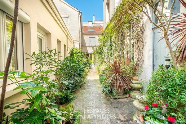 Duplex de charme sous les toits à Bastille