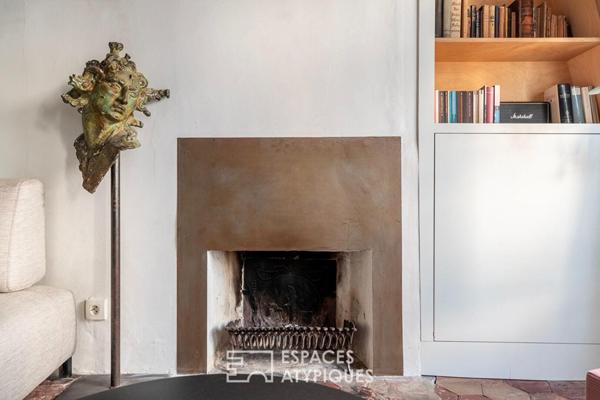 Duplex de charme sous les toits à Bastille
