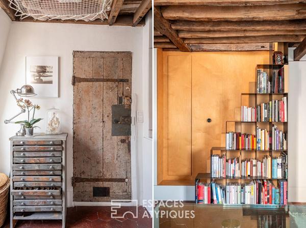 Duplex de charme sous les toits à Bastille