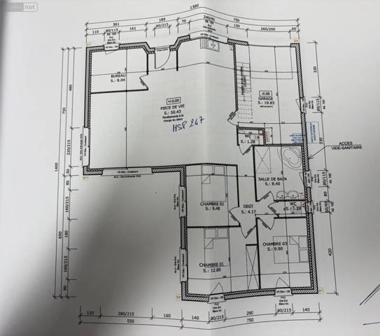 Achat - Maison Agneaux 50180 5 pièces 105 m 2 605 m 2