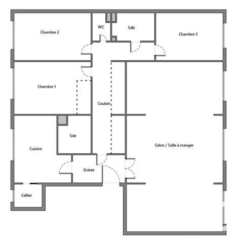 Appartement à vendre 6 pièces 103 m² Chilly-Mazarin