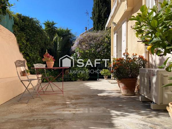 Toulon La Serinette – Appartement T3 en rez-de-jardin avec extérieur d’exception