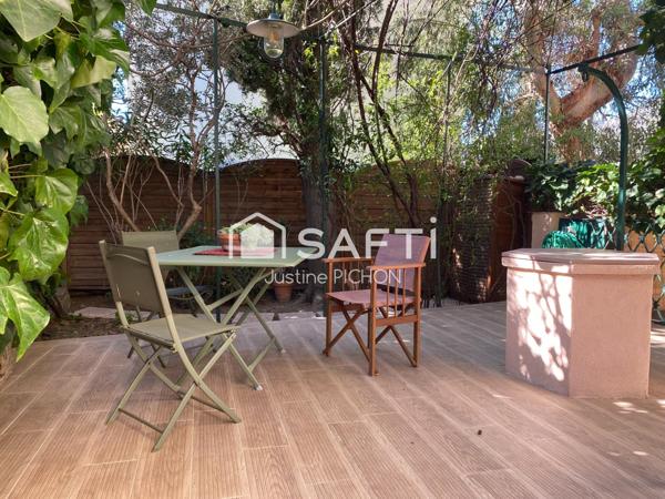 Toulon La Serinette – Appartement T3 en rez-de-jardin avec extérieur d’exception