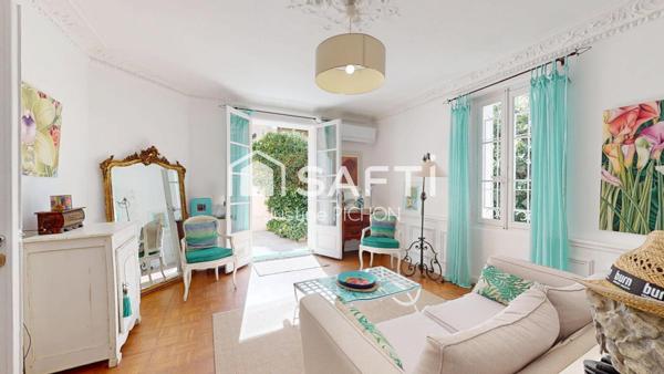 Toulon La Serinette – Appartement T3 en rez-de-jardin avec extérieur d’exception