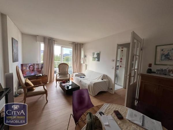 Appartement à louer 2 pièces 45.31m² Marcq-en-Barœul (59700)