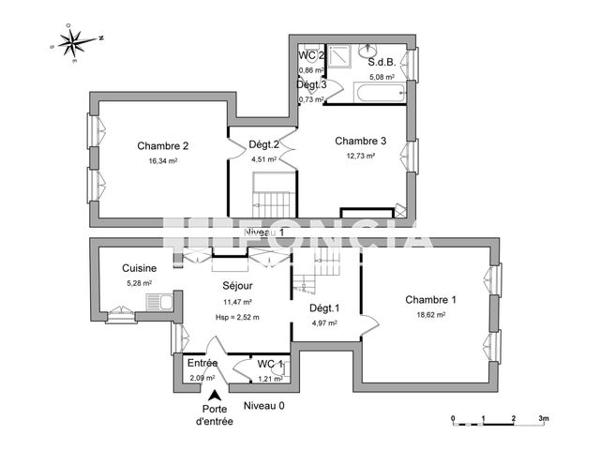 Location Appartement 3 pièces 83.89 m² - 33 RUE JEAN MOULIN Charleville Mezieres 08000