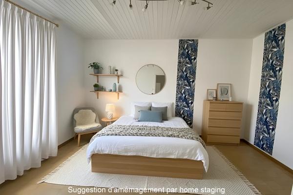Maison de faubourg de plain-pied – 92 m² – Proche centre-ville de Rochefort